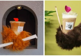 「パクリ」か「参考」か、大阪の「クマの手カフェ」が中国の超人気店酷似で物議