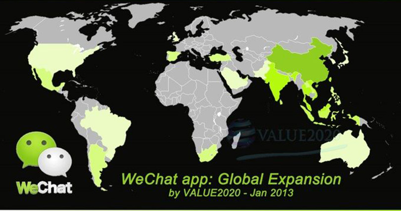 微信(Wechat)が海外で静かなブーム