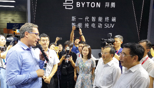BYTONがSUVタイプEV「M-Byte Concept」を披露。2019年後半に量産化