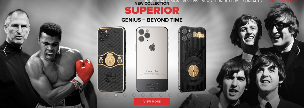 ジョブズ氏のサイン入りiPhoneをロシア企業が発売　価格は68万円から