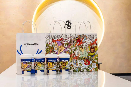 luckin coffeeのコンセプトカフェ戦略　「唐代」をイメージした新店舗をオープン