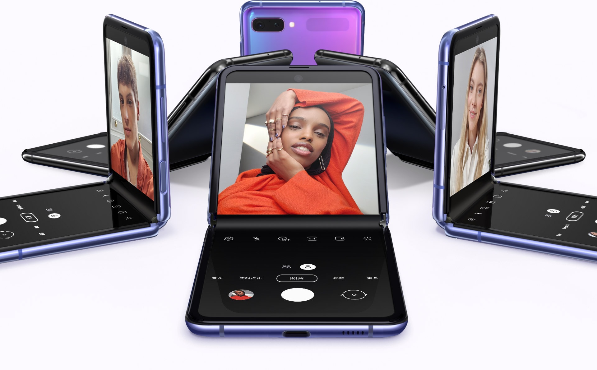 ガラケーを彷彿させる「タテ折りスマホ」　サムスンが「Galaxy Z Flip」を発表