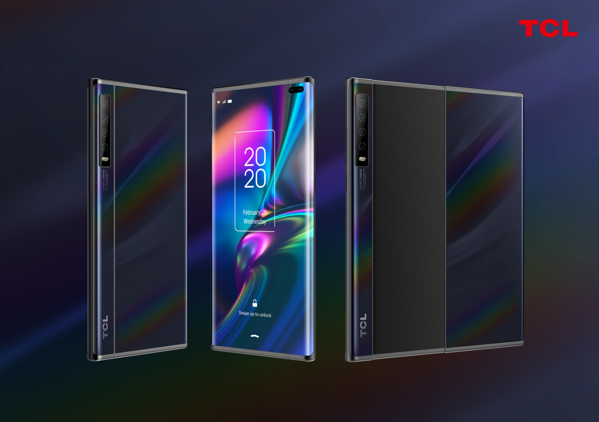 TCLが新型折りたたみスマホ2機種を公開、サムスンやファーウェイより「手頃な価格」