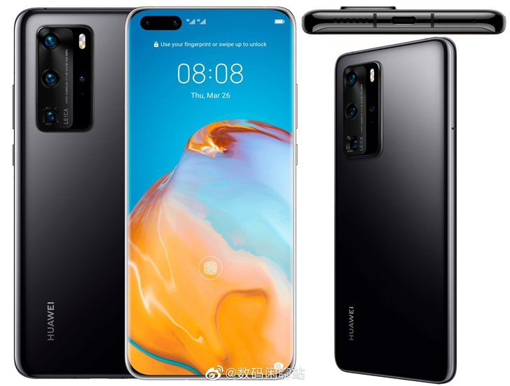 ファーウェイ「P40 Pro」の全貌が明らかに、ライカ製カメラや滑らかにカーブを描くエッジに注目
