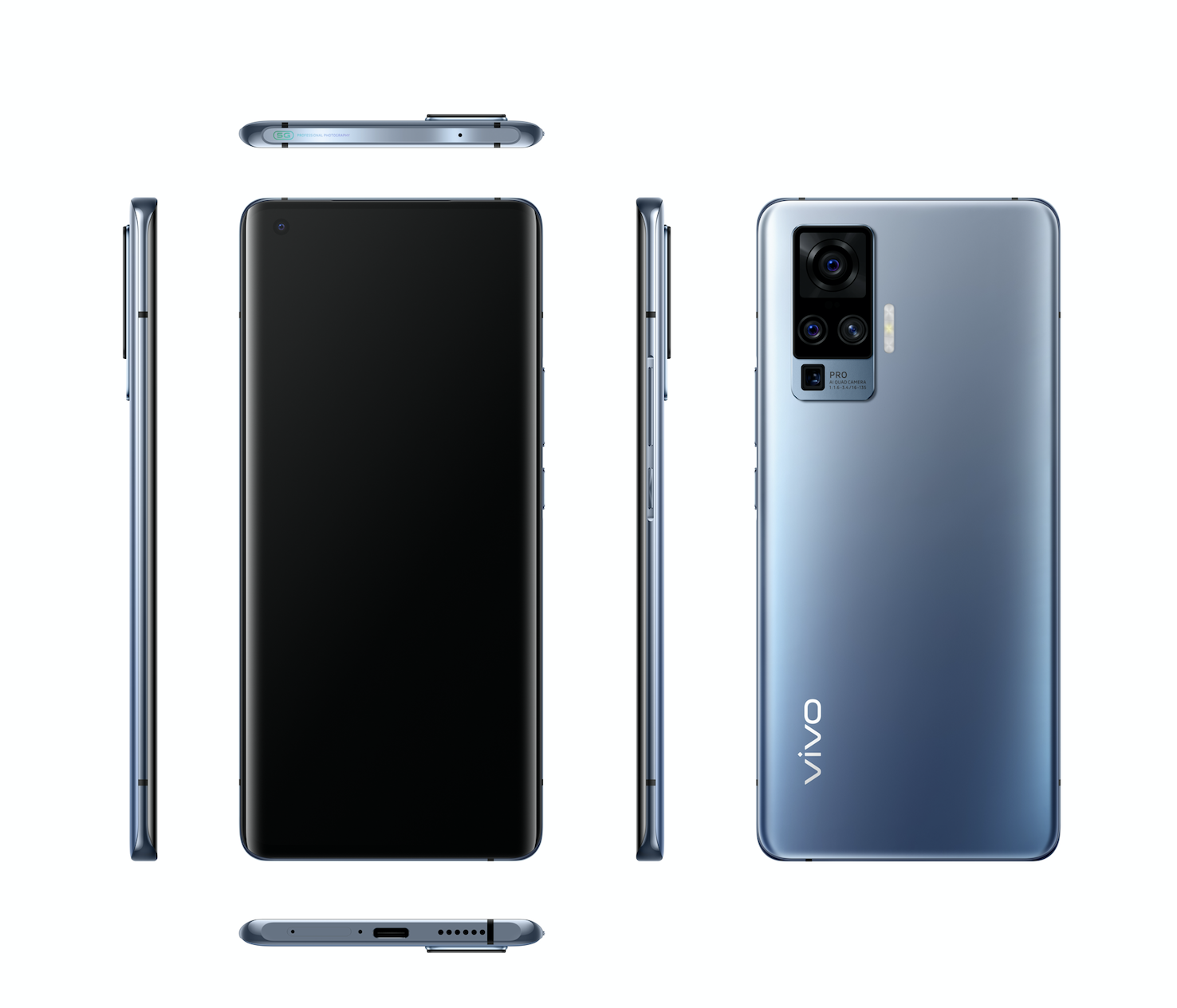 vivoが最薄型5Gスマホ「X50」を発売　世界初のジンバルによる強力手ブレ補正機能を実現
