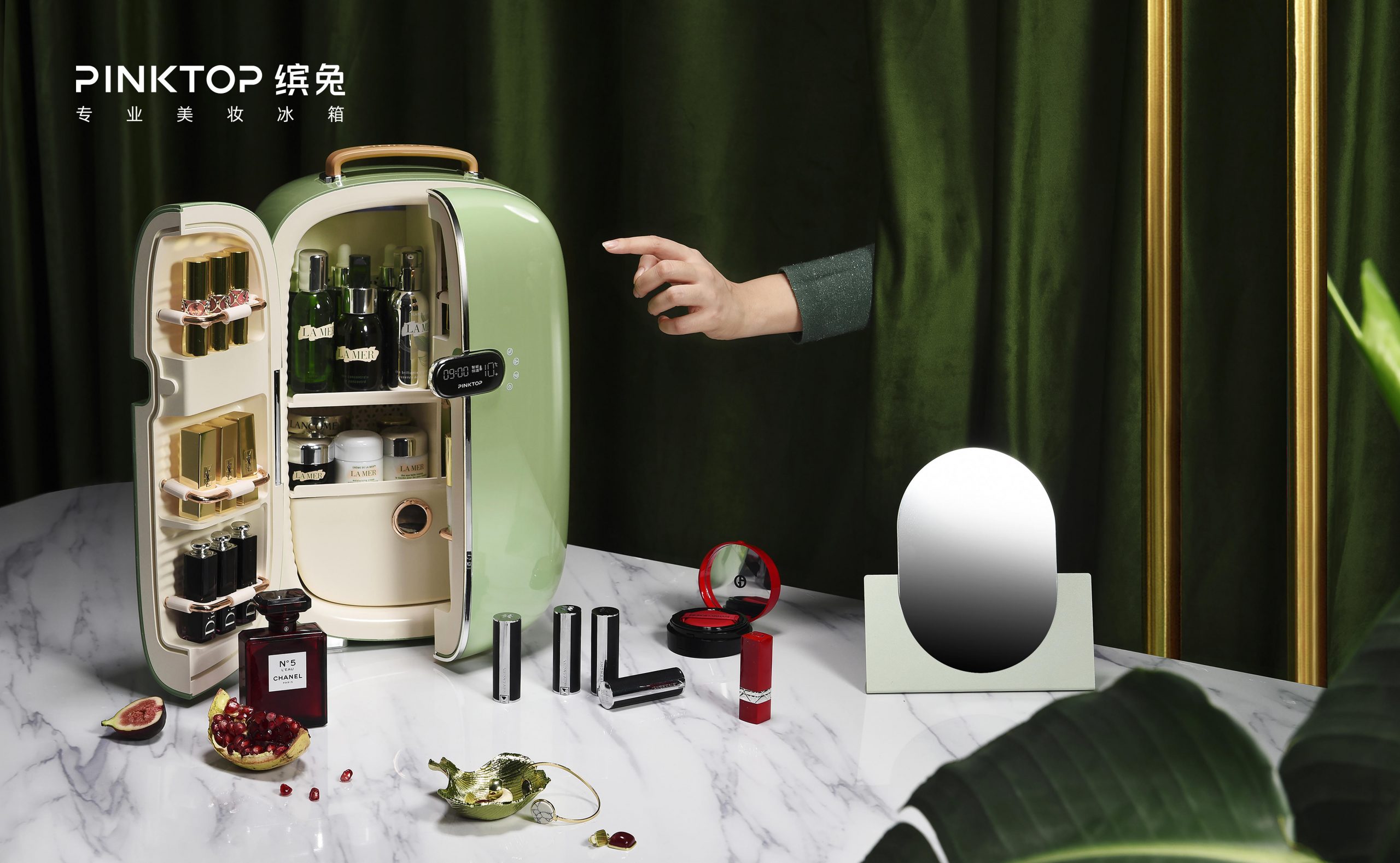 日本でも大人気の兆し　コスメの保管専用冷蔵庫「PINKTOP」、美容の新カテゴリーを切り開く