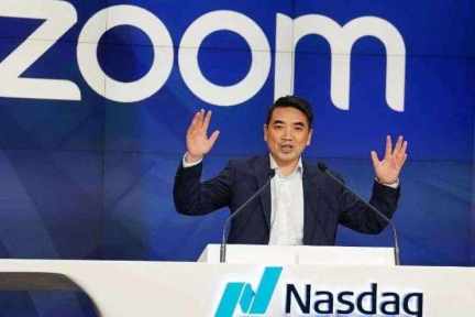 Zoomの評価額、IBM超え　株価は年初から6倍以上に
