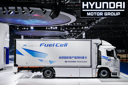 韓ヒュンダイ、中国で本格的に新エネ戦略　25年までに水素燃料電池トラックを4000台普及へ