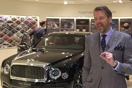 英高級車ベントレーのデザイン責任者、中国自動車大手「吉利」に加入か