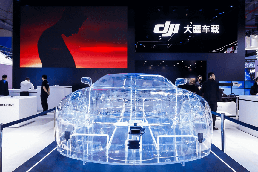 ドローン最大手DJI、自動運転システムに本腰　上海モーターショーで初公開