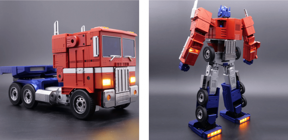 人型から車に自動変形。ロボット型玩具「Robosen」、人気コラボ商品に注文殺到