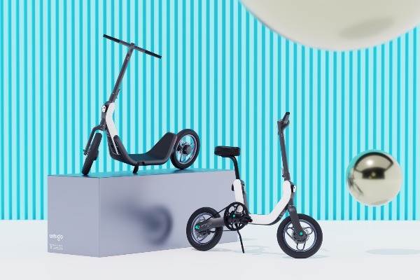 自由に組み立て、キックスケータにもなる電動自転車　iFデザイン賞受賞