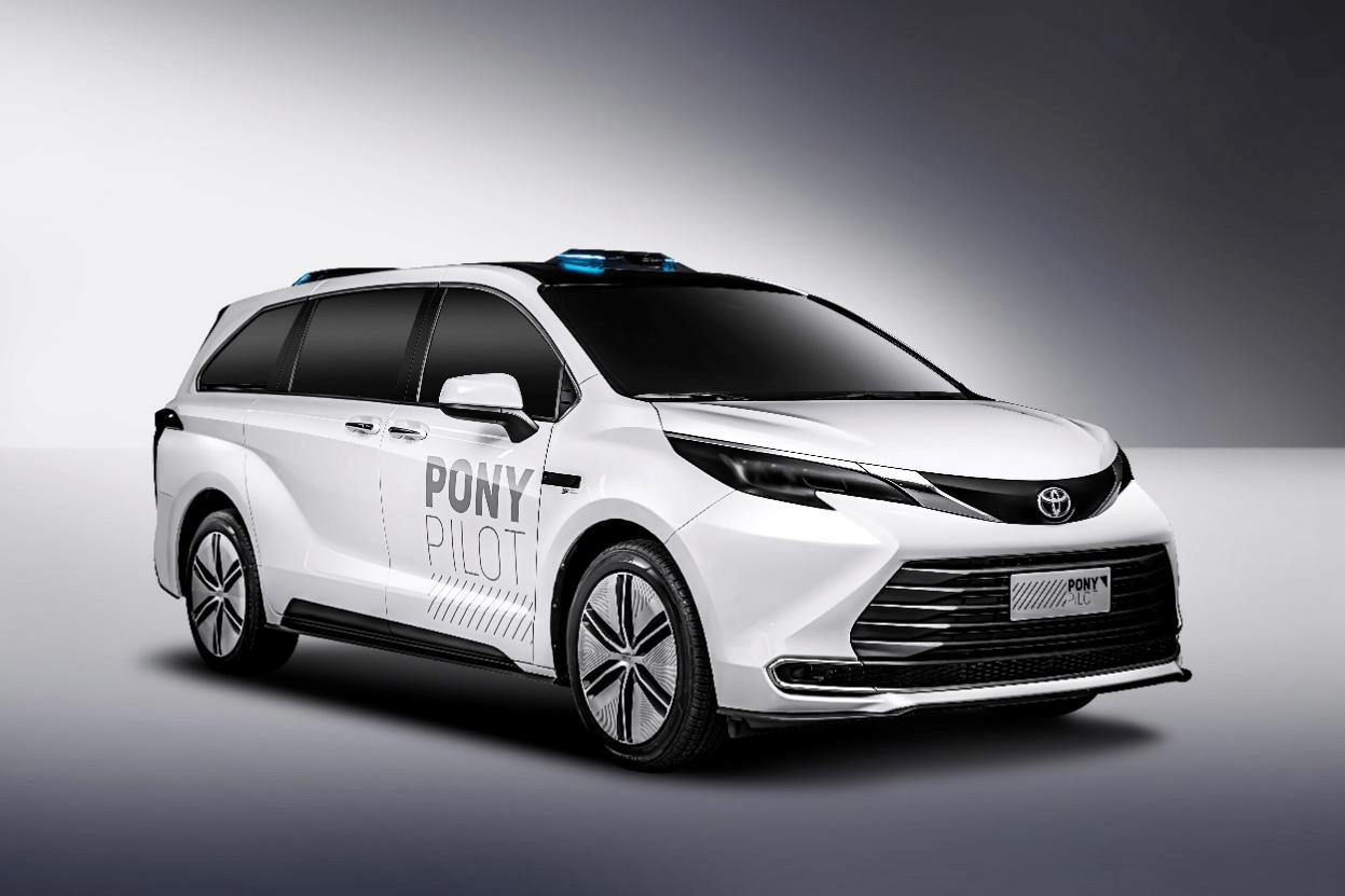 中国Pony.ai、第6世代自動運転システムを発表　ロボタクシー目指すトヨタ車に搭載