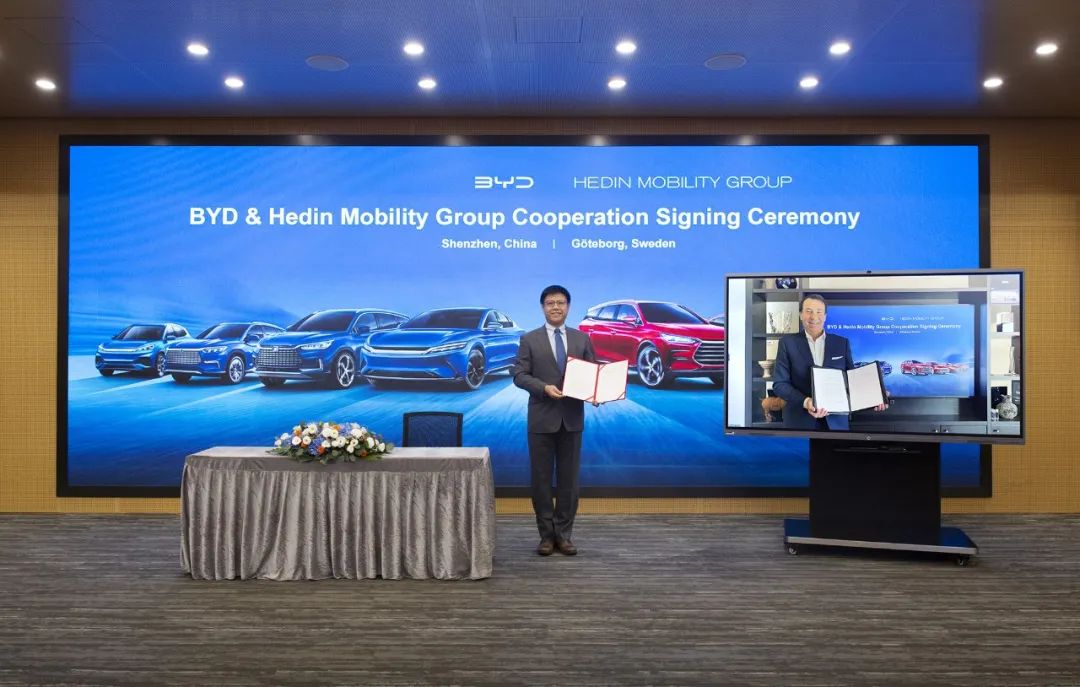 中国BYD、ドイツとスウェーデンに進出　年内に納車開始