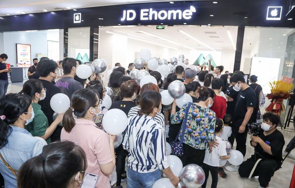 中国EC大手「京東」、アップル正規販売店の1号店を北京にオープン