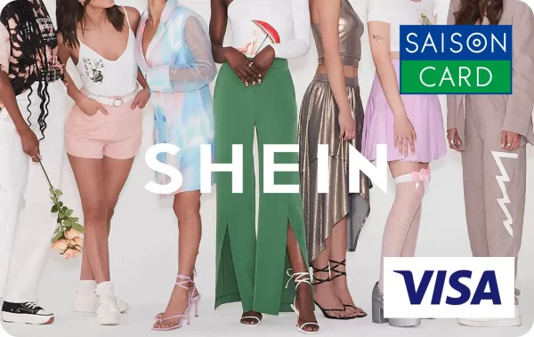 人気ファストファッションEC「SHEIN」、クレディセゾンと協業　オリジナルカード発行