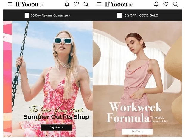 バイトダンスのアパレル系越境ECサイト「If Yooou」、ファストファッション「SHEIN」に挑む
