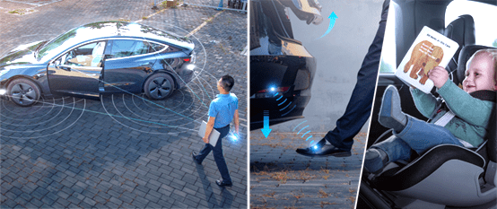 スマホで車の解錠、キック動作でドア開閉。UWB技術の「清研智行」、自動車に大規模搭載へ
