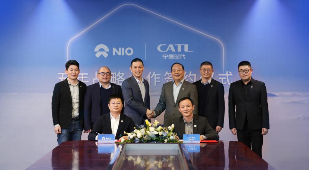 中国のCATLとNIO、戦略協力協定を締結　スマートEV産業の向上へ