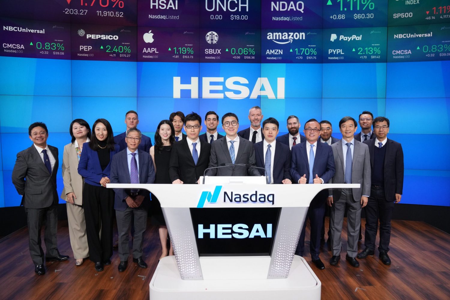 LiDARメーカー「Hesai（禾賽科技）」、米ナスダックに上場。中国企業では過去18カ月で最大規模