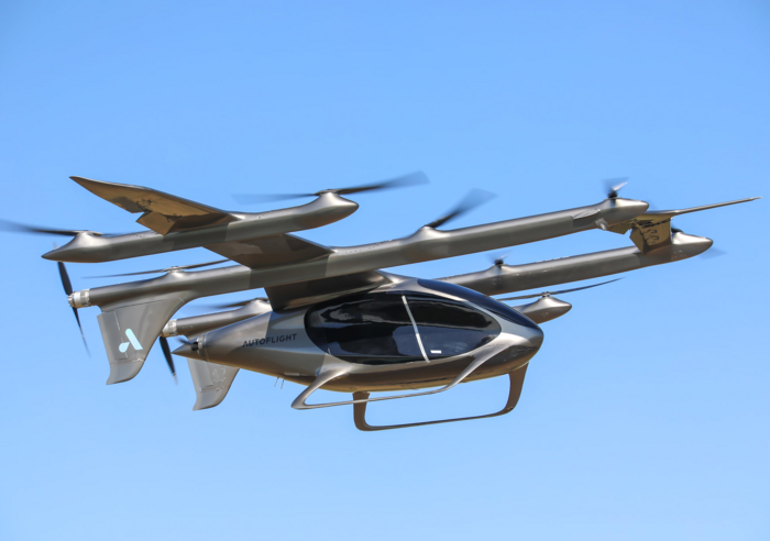 中国オートフライトのeVTOL、航続距離250キロ超達成　