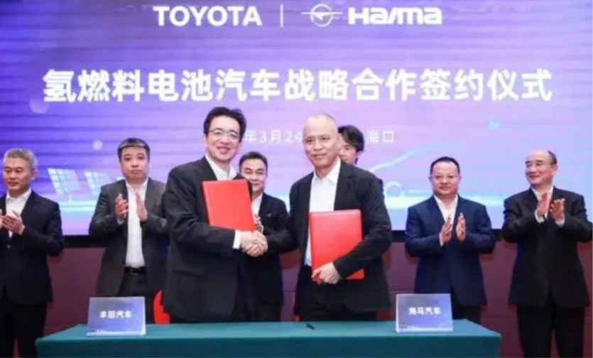 トヨタ、燃料電池乗用車で中国メーカーと初の協業