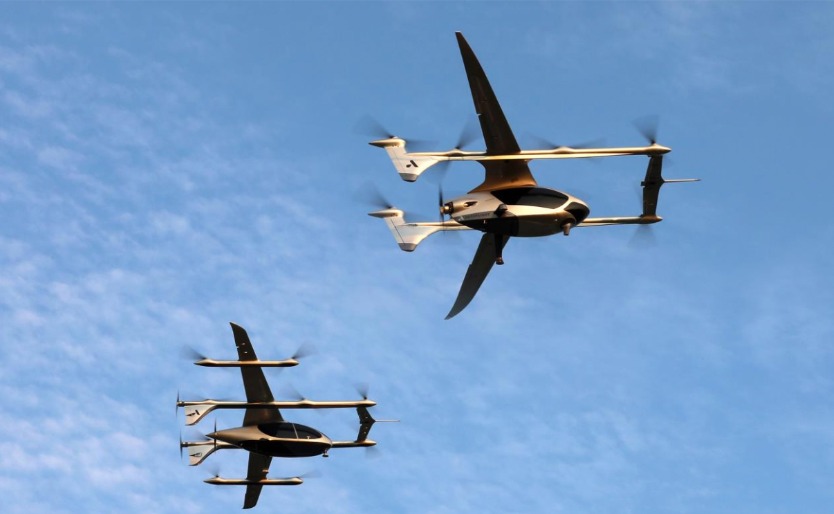 中国企業、初のトン級eVTOL3機による編隊飛行に成功