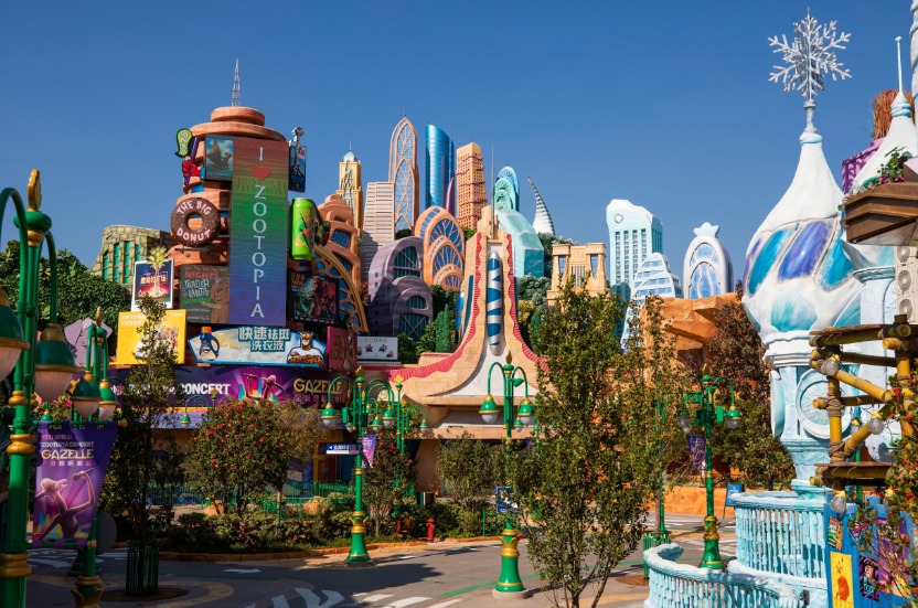 上海ディズニー、12月20日に「ズートピア」エリアオープン　世界初