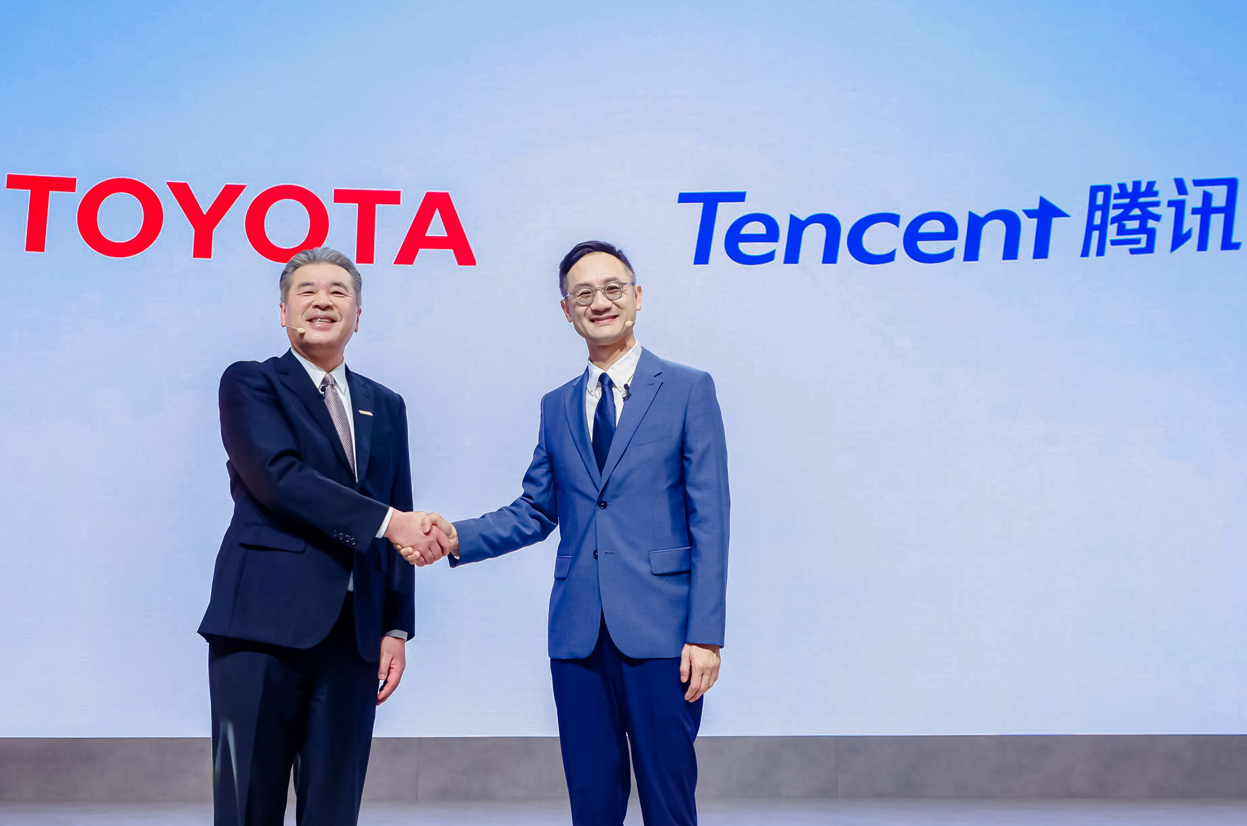 トヨタ、中国テンセントと戦略提携　EVのスマート化を推進