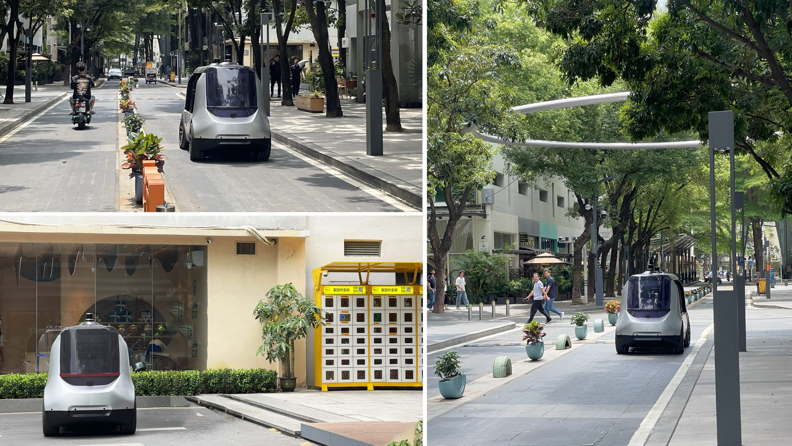 宅配向けに小型自動運転車　中国・Whale Dynamic、日米にも進出