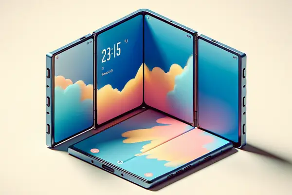 ファーウェイ、世界初の「3つ折りスマホ」を開発中　早ければ24年中に発表か