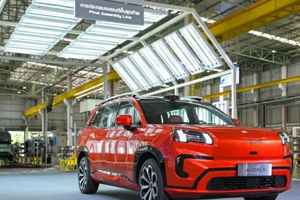 広州汽車のEVブランド「AION」、タイのスマート工場が稼働　年間5万台の生産能力
