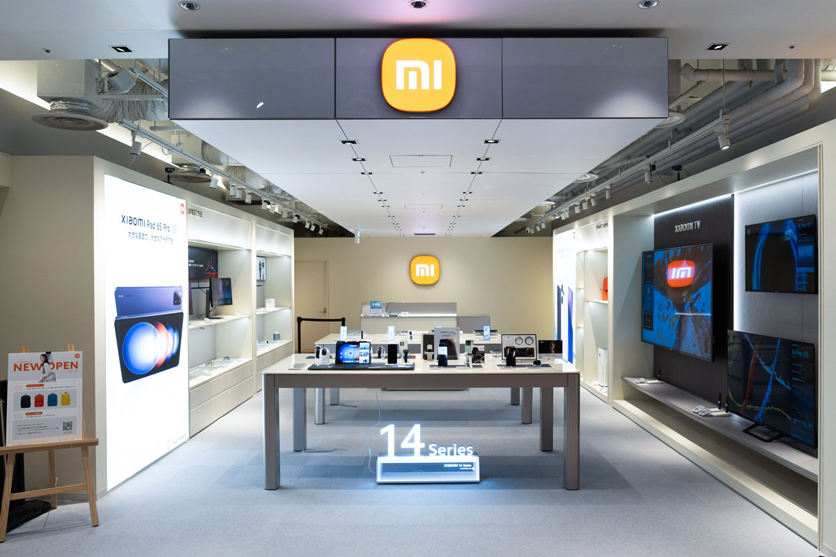 シャオミ、日本のスマホ市場でシェア3位に　 渋谷PARCOにポップアップストア出店