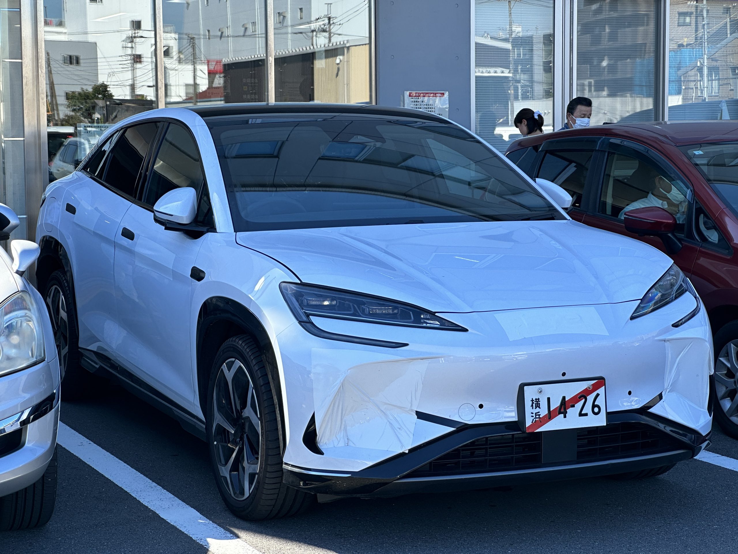 BYD、日本投入の4車種目は「海獅」？国内テスト中の「シーライオン07」を横浜で目撃！