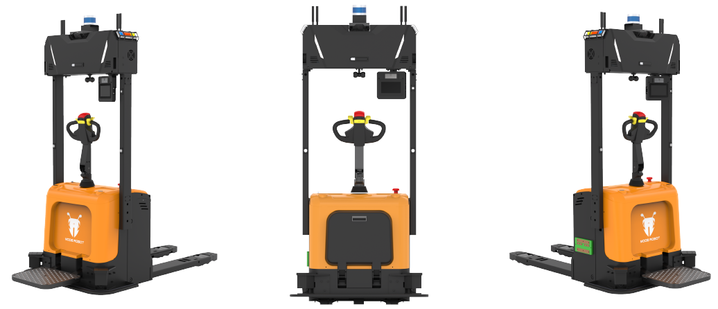 中国発無人フォークリフト「MOOE ROBOT」、24時間稼働で物流倉庫を効率化