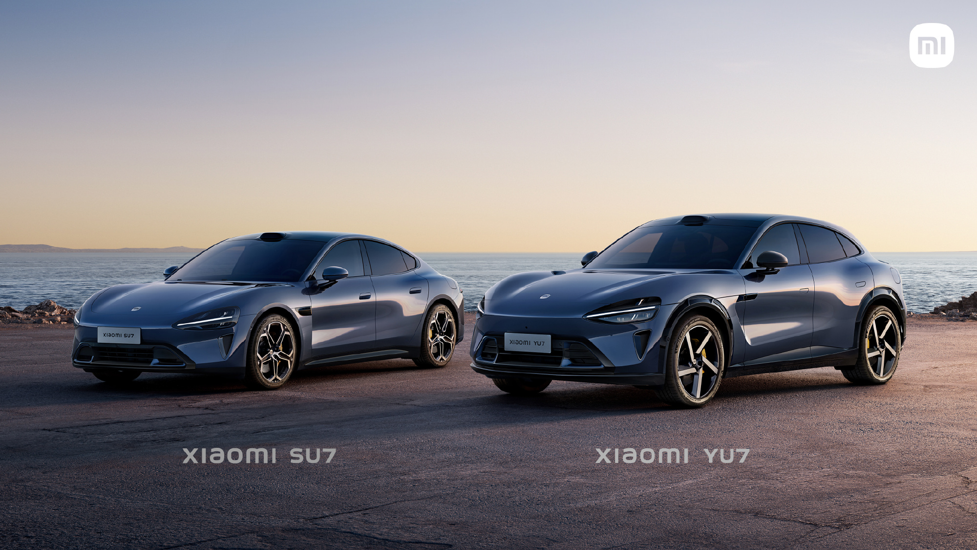 テスラ「モデルY」に対抗！中国シャオミ、初のEV「SU7」に続いて第2弾SUV「YU7」を公開