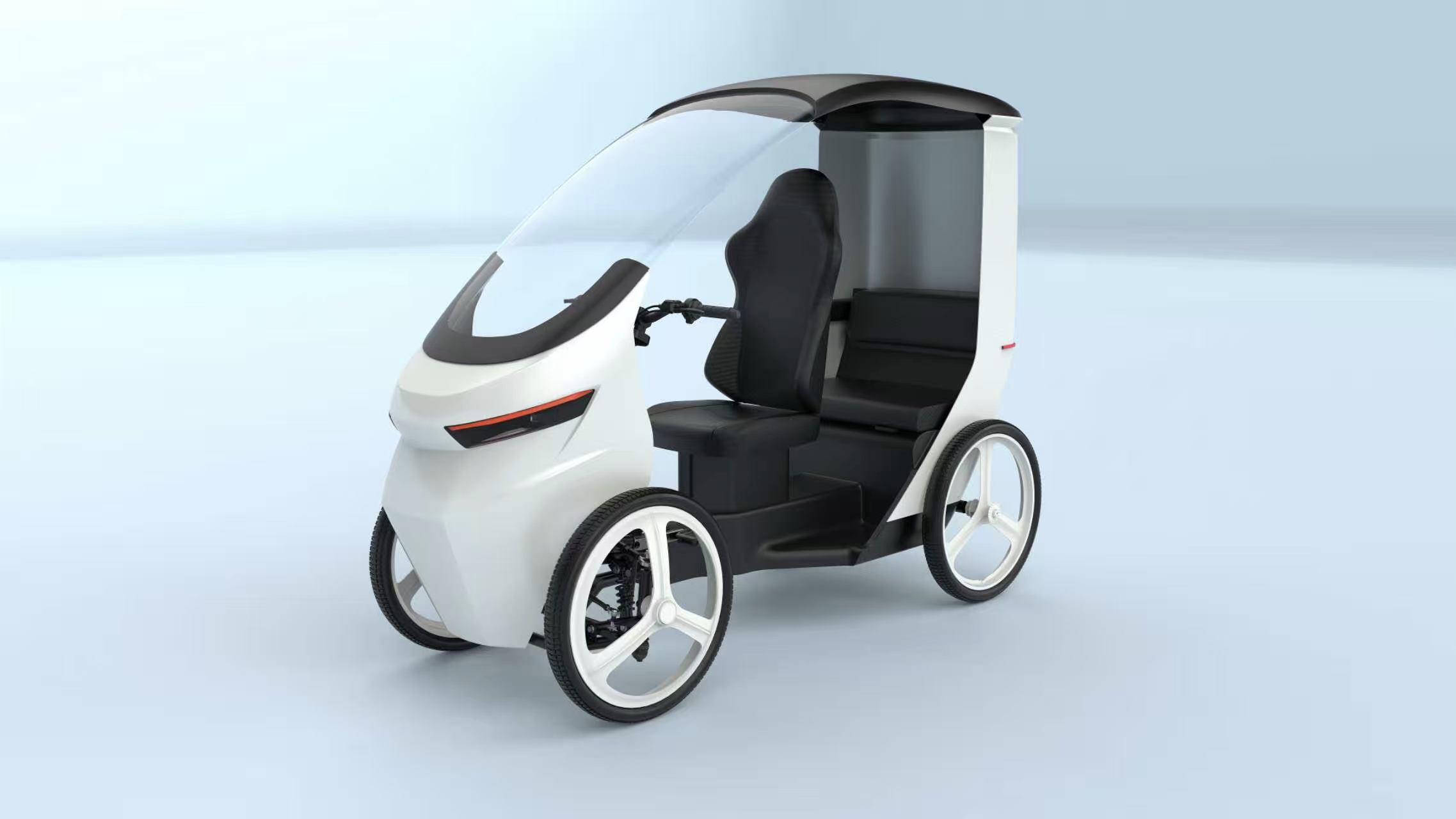 「ちょい乗り」に最適な電動ミニカー、中国企業が開発　車の屋根にソーラーパネル