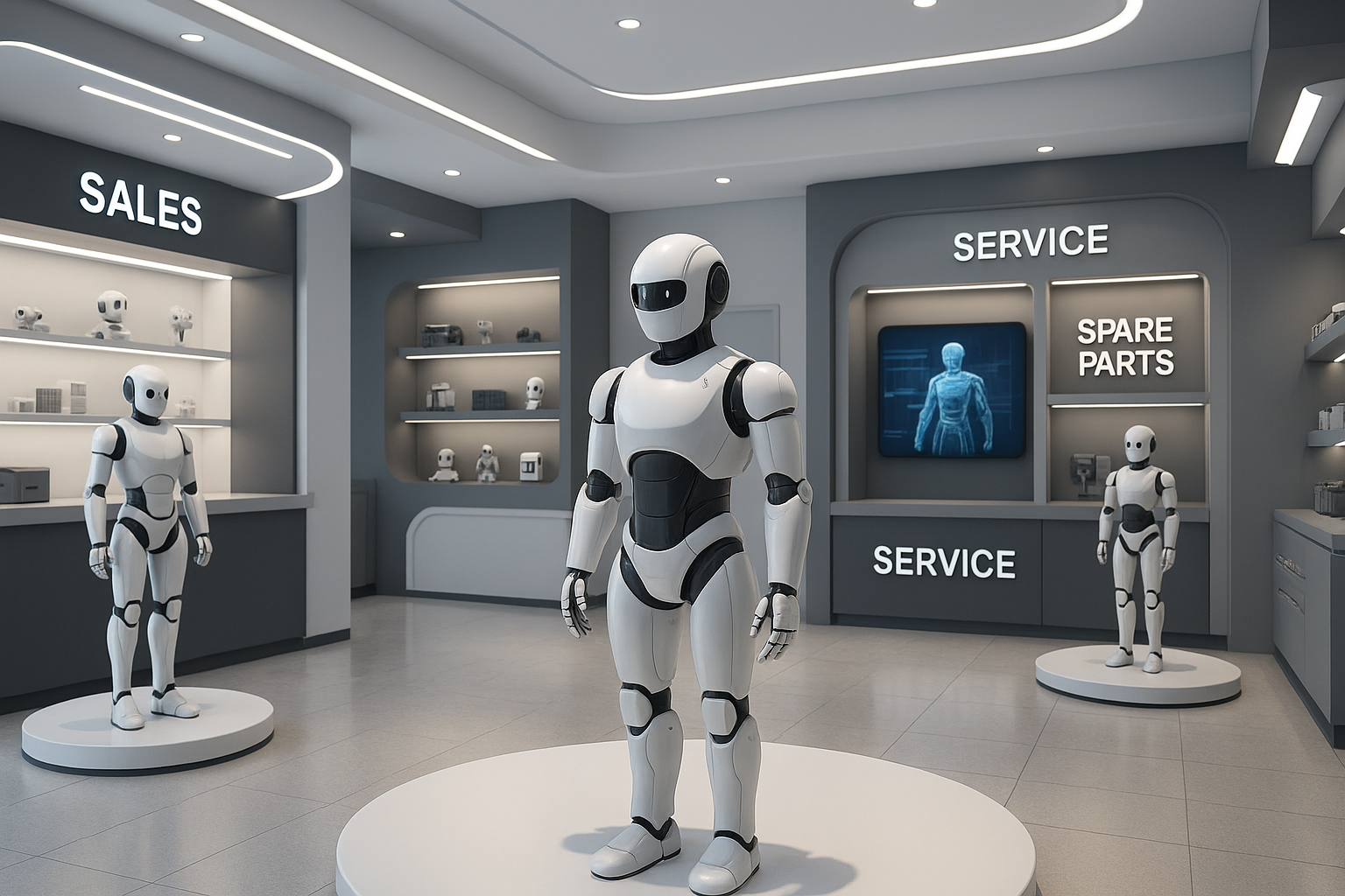 中国初の「AIロボット4S店」誕生へ　販売から運用支援まで一体化、100社超が参画
