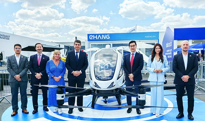 中国EHang、米ANRAと“空のインフラ”で連携　欧州・中南米でeVTOL運用拡大へ