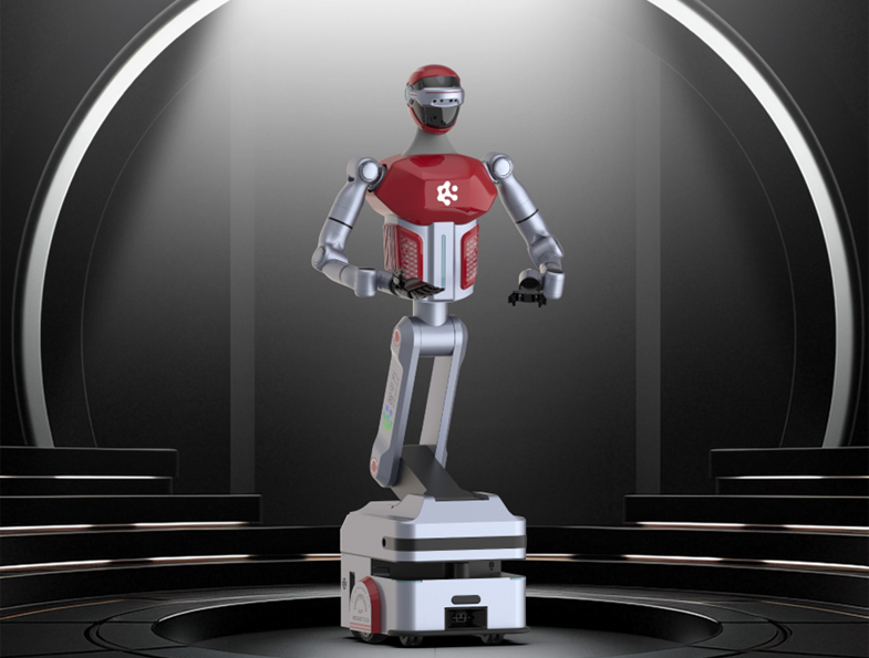 中国「AI2 Robotics」、車輪式人型ロボットで20億円調達　受注500台突破