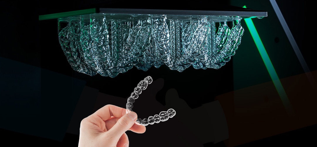 3Dプリントで矯正用マウスピースを直接成形、独自形状記憶素材で精度96％に：清鋒科技（LuxCreo）