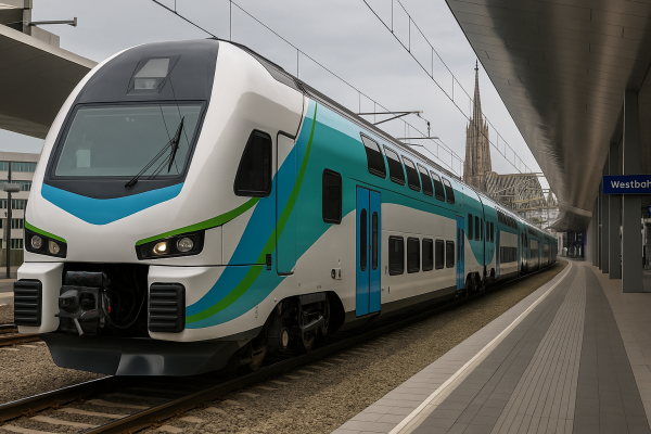 中国製2階建て列車、オーストリアへ——欧州鉄道市場でCRRCが存在感