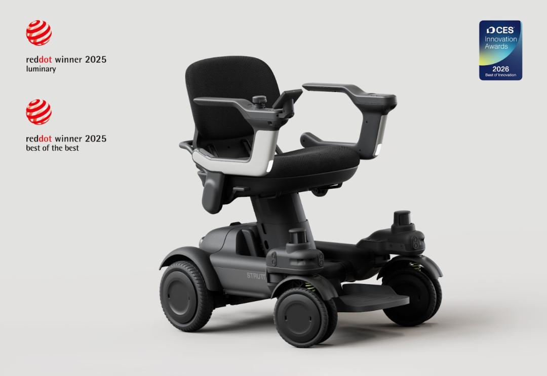 シンガポール「Strutt」、電動⾞椅⼦をスマートに　AIで運転⽀援賢く