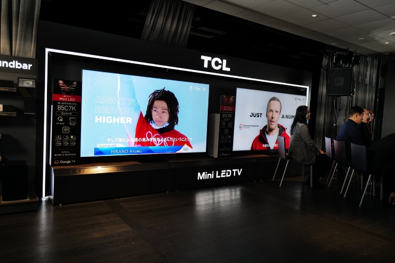 中国TCL、平野歩夢選手をアンバサダーに起用。日本エアコン市場に参入、「85インチ超」戦略も推進