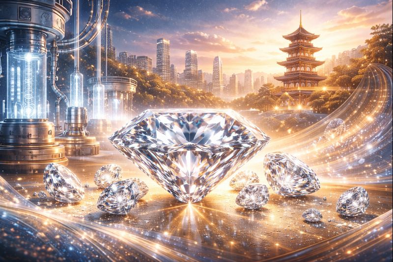 中国ラボグロウンダイヤモンド市場、30年に2兆円超へ──河南発“次の宝飾覇権”