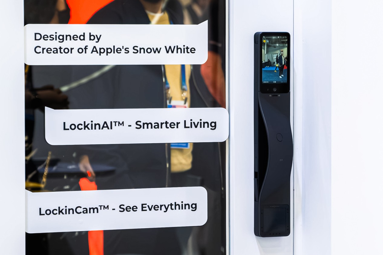 AIスマートロックに「無線給電」を実装。中国発「Lockin」、CESで量産モデル初披露