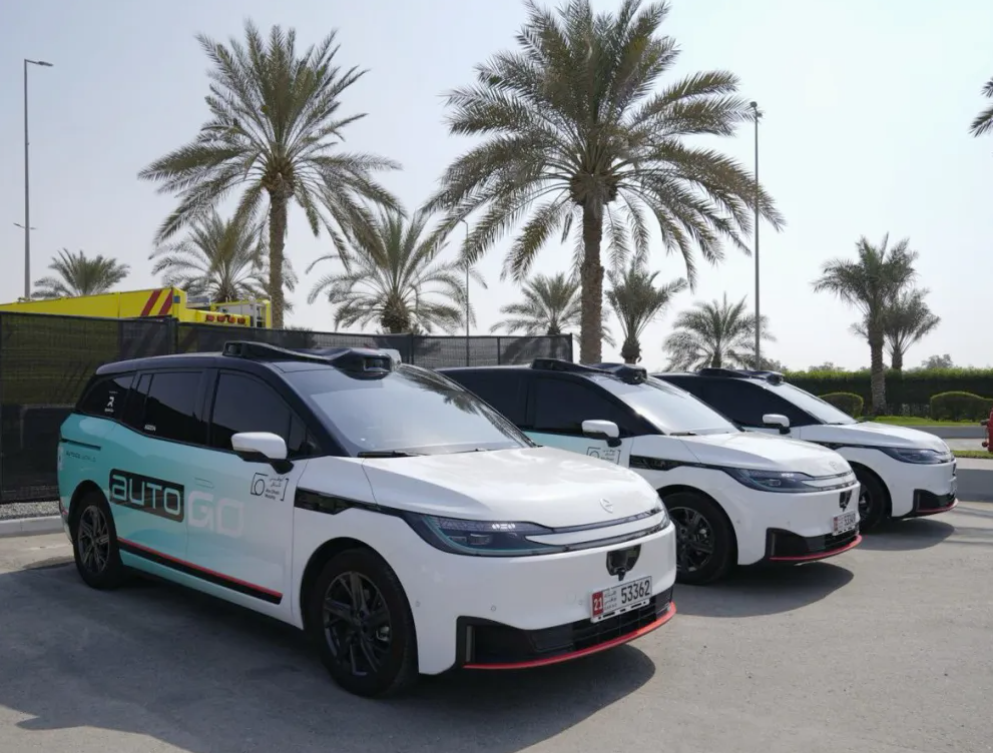 中国発ロボタクシー「Apollo Go」、UAEで商用運行を開始　海外で初