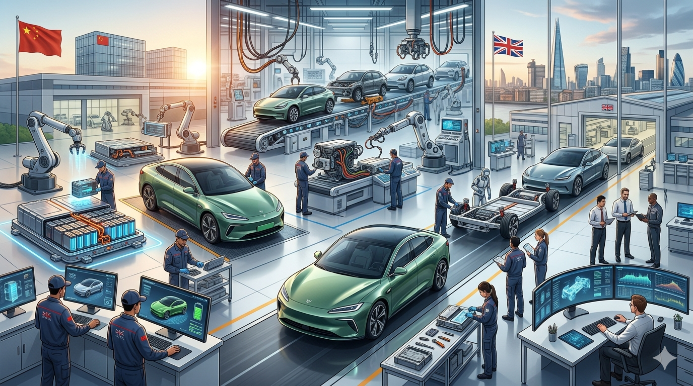 中国EV、英国で「信頼のブランド」に脱皮　英教授が分析する総合力と現地生産の可能性