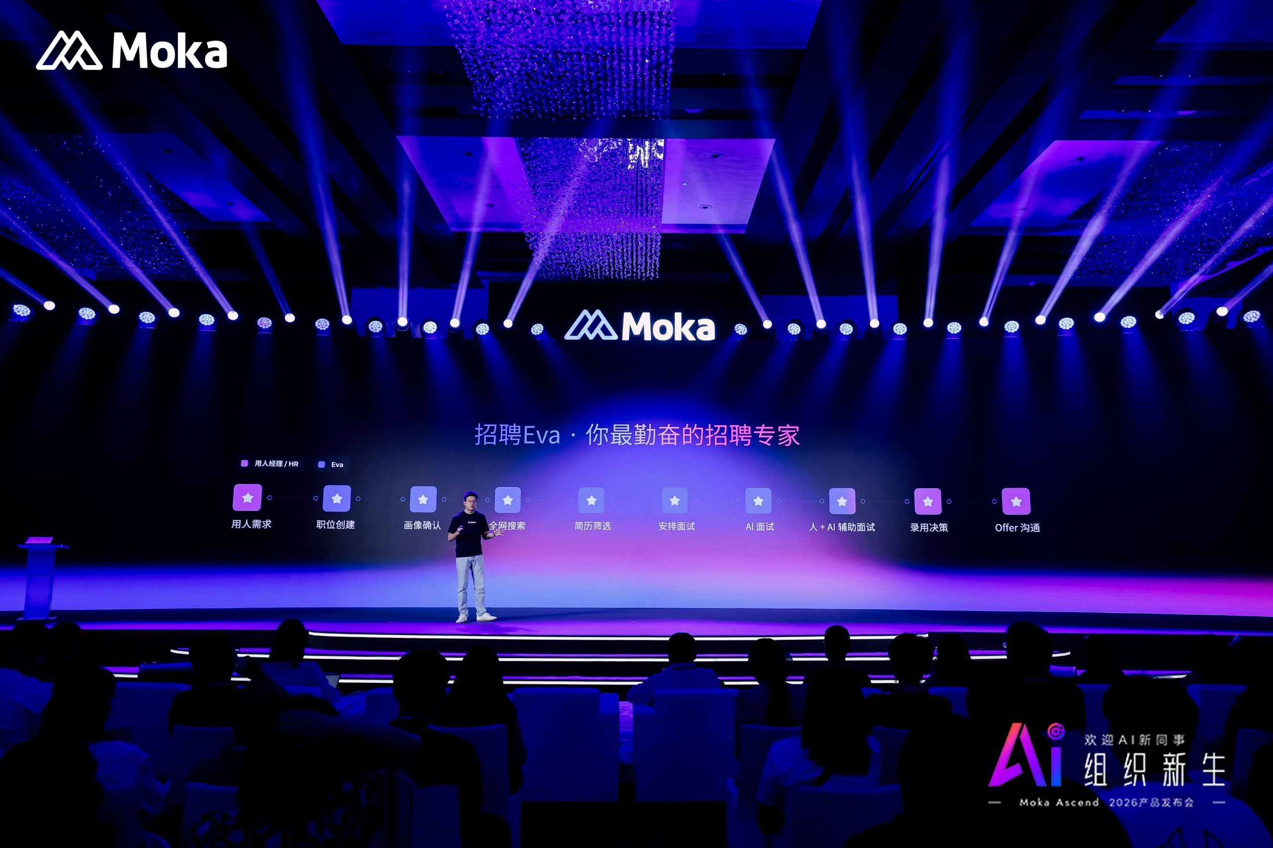 採用から組織設計まで　中国HRテック「Moka」、人事業務を担う「AI同僚」を発表