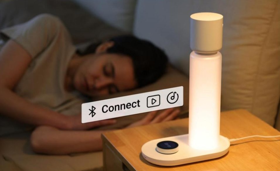 「身につけないAI」　中国発スリープテック、睡眠ランプで無接触測定